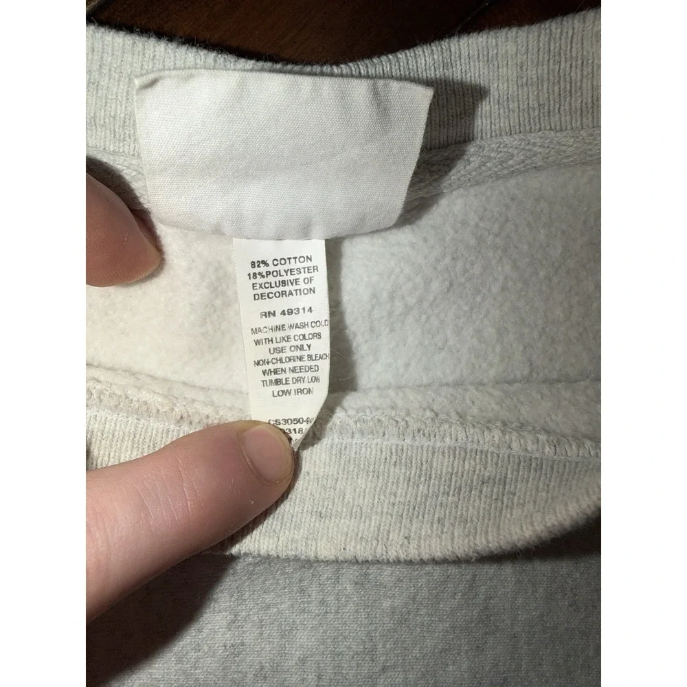 Vintage Illinois Champion Reverse Weave Sweater Men's Medium‎ Gray College